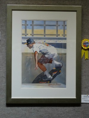 Honorable Mention - Carolyn Hibbard - "Venice Beach Skateboarder"